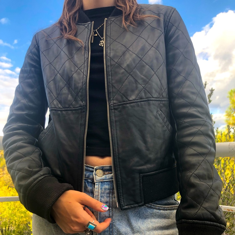 PAIGE leather jacket, NWOT